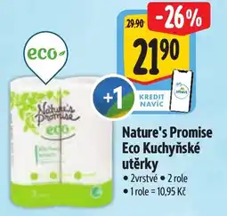 Albert Nature's Promise Eco Kuchyňské utěrky nabídka