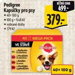 Albert Pedigree Kapsičky pro psy nabídka