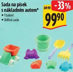 Albert Sada na písek s nákladním autem nabídka
