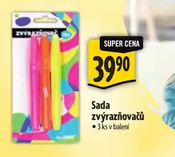 Albert Sada zvýrazňovačů nabídka