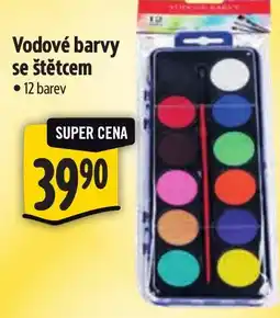 Albert Vodové barvy se štětcem nabídka