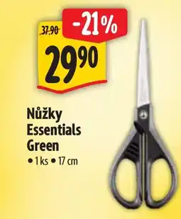 Albert Nůžky Essentials Green nabídka