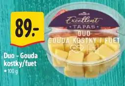 Albert Duo - Gouda kostky/fuet nabídka