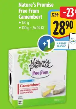 Albert Nature's Promise Free From Camembert nabídka