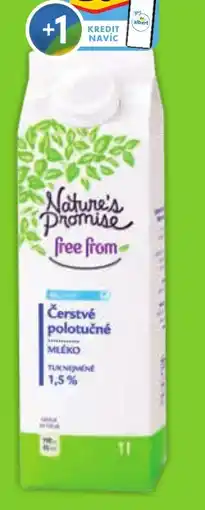 Albert Nature's Promise Free From Čerstvé mléko 1,5% nabídka