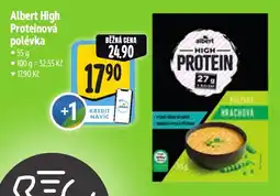 Albert Albert High Proteinová polévka nabídka