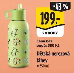 Albert Dětská nerezová láhev nabídka