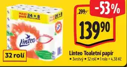 Albert Linteo Toaletní papír nabídka