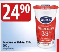 Bala OLMA Smetana ke šlehání 33% nabídka