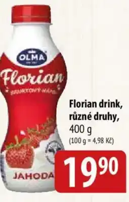 Bala OLMA Florian drink nabídka