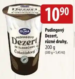 Bala OLMA Pudingový Dezert nabídka