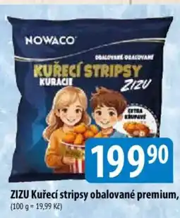 Bala NOWACO Zizu kuřecí stripsy obalované premium nabídka