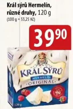 Bala Král sýrů Hermelín nabídka