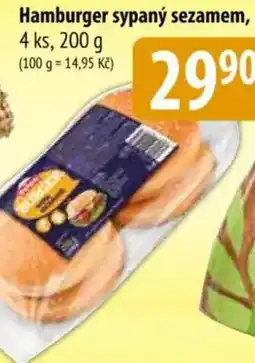 Bala Hamburger sypaný sezamem nabídka