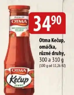 Bala Otma Kečup, omáčka nabídka