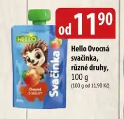 Bala Hello Ovocná svačinka nabídka