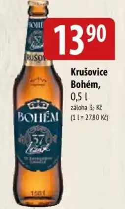 Bala Krušovice Bohém nabídka