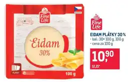 Makro Eidam plátky 30 % nabídka
