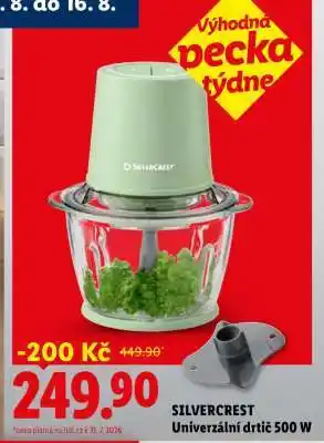 SILVERCREST UNIVERZÁLNÍ DRTIČ 500 W