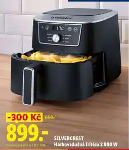 Lidl SILVERCREST Horkovzdušná fritéza 2 000 W nabídka