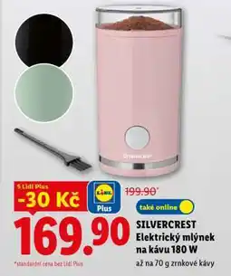 Lidl SilverCrest Elektrický mlýnek na kávu 180 W nabídka
