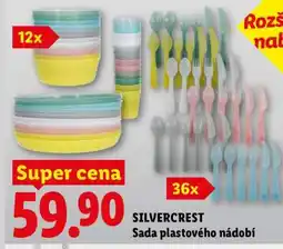 Lidl SILVERCREST Sada plastového nádobí nabídka