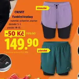 Lidl CRIVIT FUNKČNÍ KRAŤASY nabídka