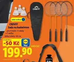 Lidl Crivit SADA NA BADMINTON nabídka