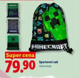 Lidl Sportovní vak nabídka