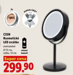 Lidl CIEN Kosmetické LED zrcátko nabídka