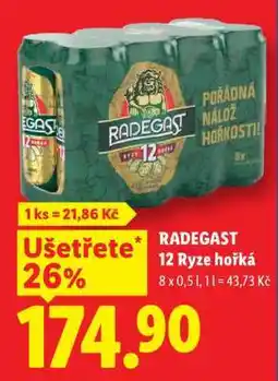Lidl RADEGAST 12 RYZE HOŘKÁ nabídka