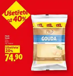 Lidl Pilos GOUDA nabídka