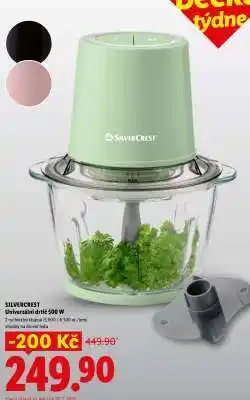Lidl SILVERCREST UNIVERZÁLNÍ DRTIČ 500 W nabídka