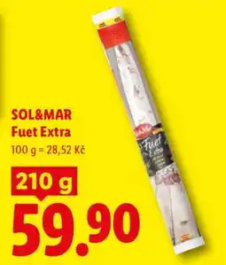 Lidl SOL&MAR Fuet extra nabídka