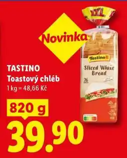 Lidl TASTINO Toastový chléb nabídka