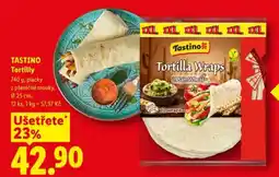 Lidl Tastino Tortilly nabídka