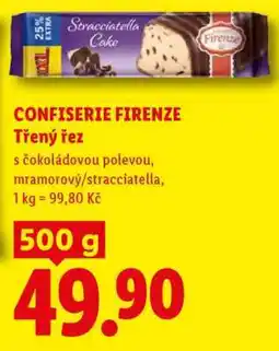 Lidl CONFISERIE FIRENZE Třený řez nabídka