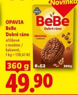 Lidl OPAVIA BeBe Dobré ráno nabídka