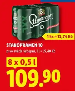 Lidl Staropramen 10 nabídka