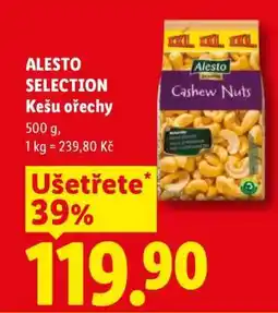 Lidl ALESTO SELECTION Kešu ořechy nabídka
