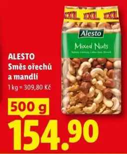 Lidl ALESTO Směs ořechů a mandlí nabídka