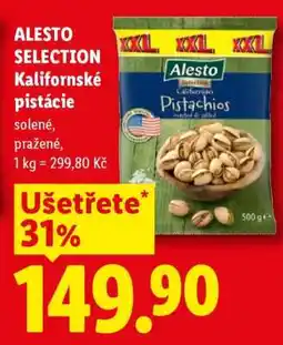 Lidl ALESTO SELECTION Kalifornské pistácie nabídka