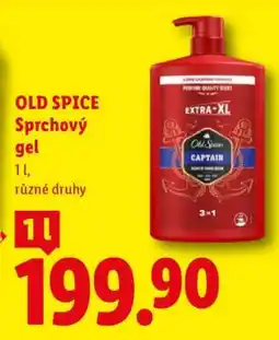 Lidl Old Spice sprchový gel nabídka