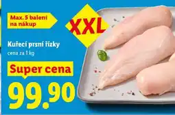 Lidl Kuřecí prsní řízky nabídka