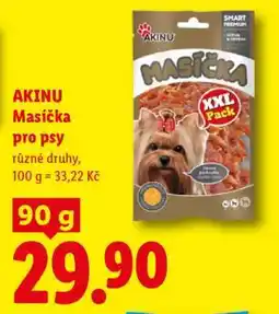 Lidl Akinu Masíčka pro psy nabídka