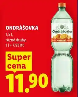 Lidl Ondrášovka nabídka