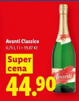 Lidl Avanti Classico nabídka