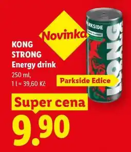 Lidl Kong Strong Energy Drink nabídka