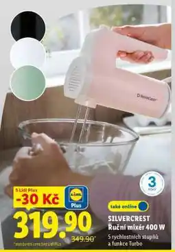 Lidl SILVERCREST Ruční mixér 400 W nabídka