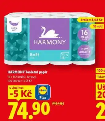 Harmony toaletní papír